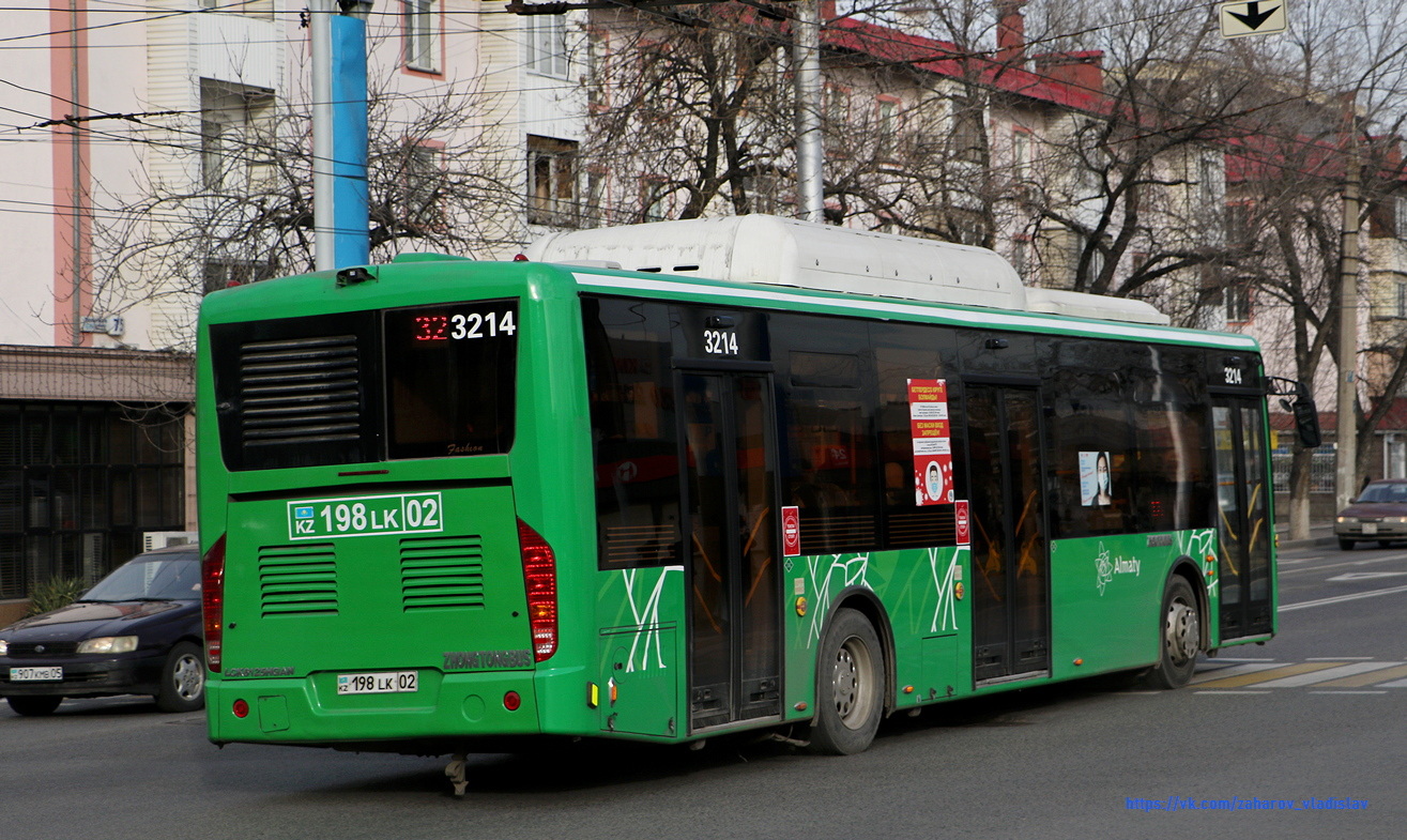 Алматы, Zhong Tong LCK6125HGAN № 3214