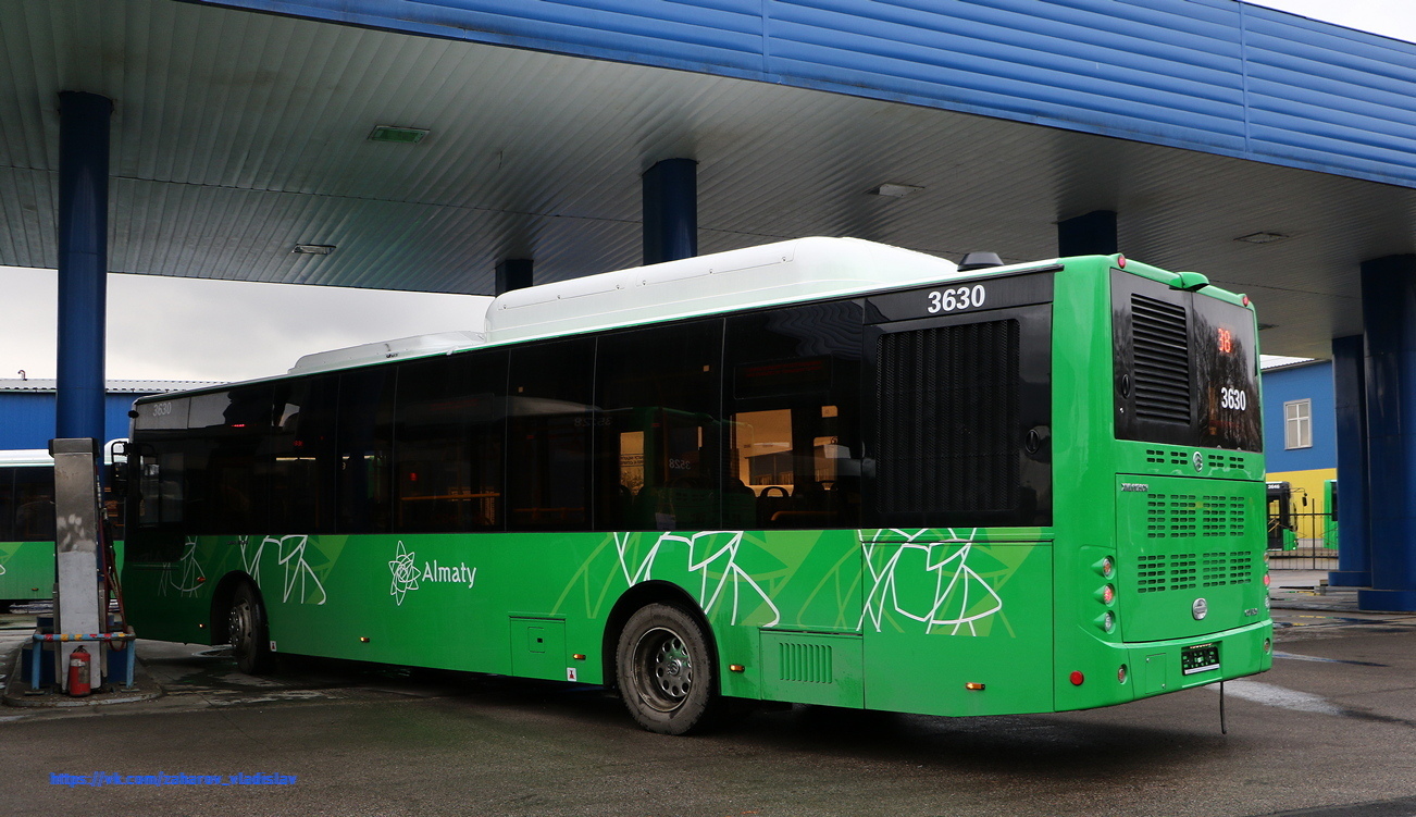 Алматы, Golden Dragon XML6125CN (Hyundai Trans Auto) № 3630 Алматы, Golden Dragon XML6125CN (Hyundai Trans Auto) № 3630