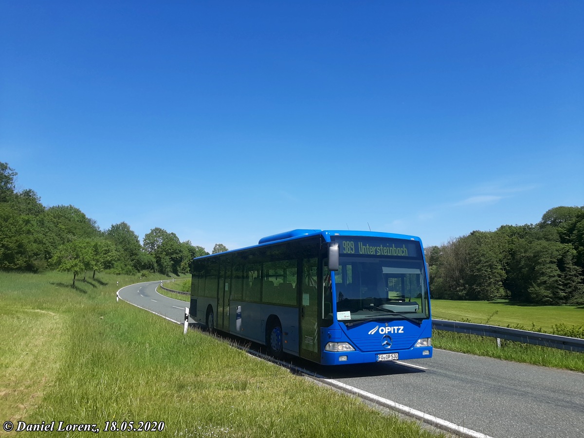 Бавария, Mercedes-Benz O530Ü Citaro Ü № FO-OP 530