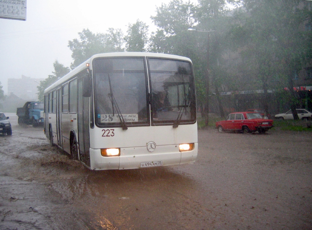 Вологодская область, Mercedes-Benz O345 № 223