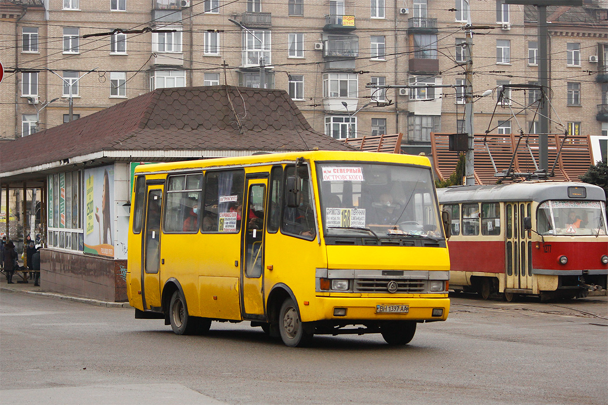 Днепропетровская область, БАЗ-А079.14 "Подснежник" № BH 1397 AA