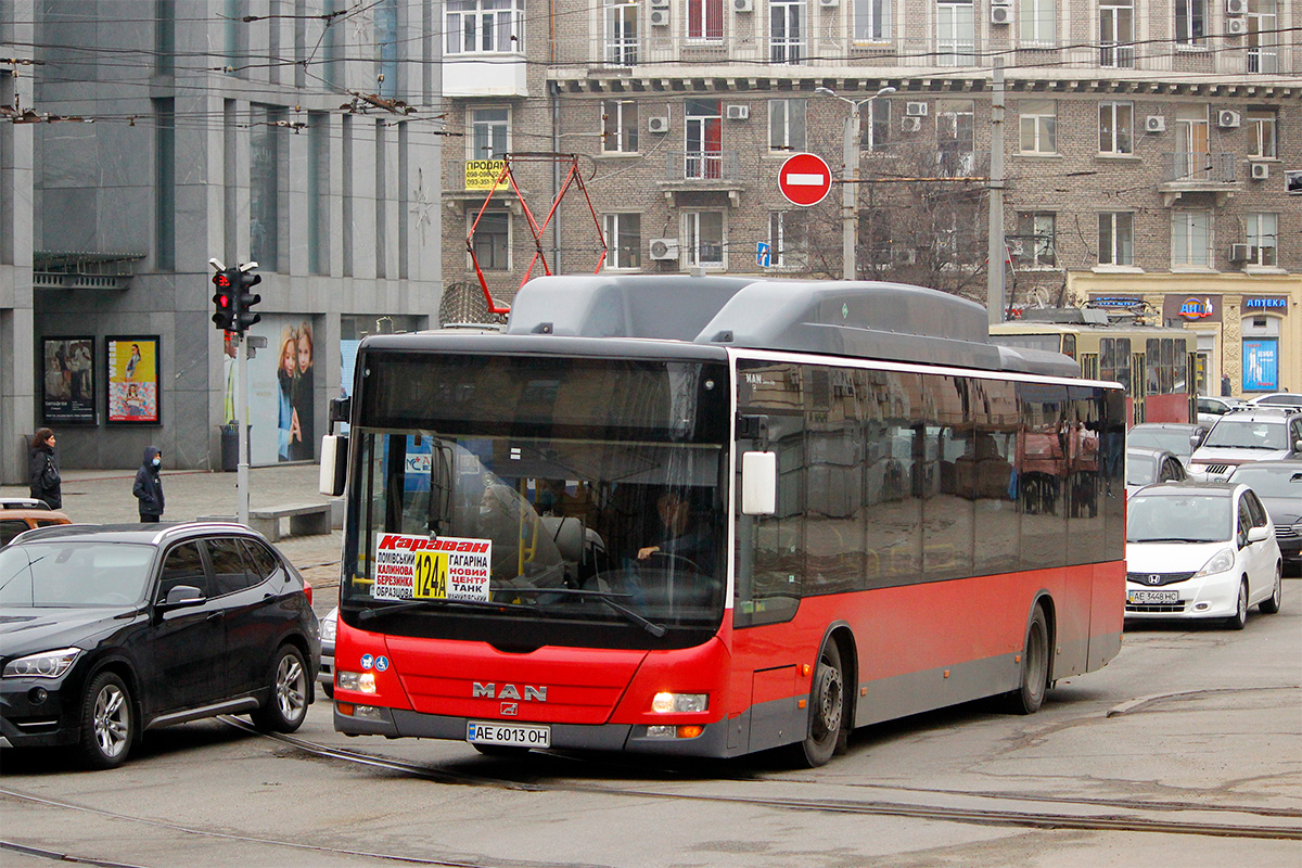 Днепропетровская область, MAN A21 Lion's City NL273 LPG № AE 6013 OH