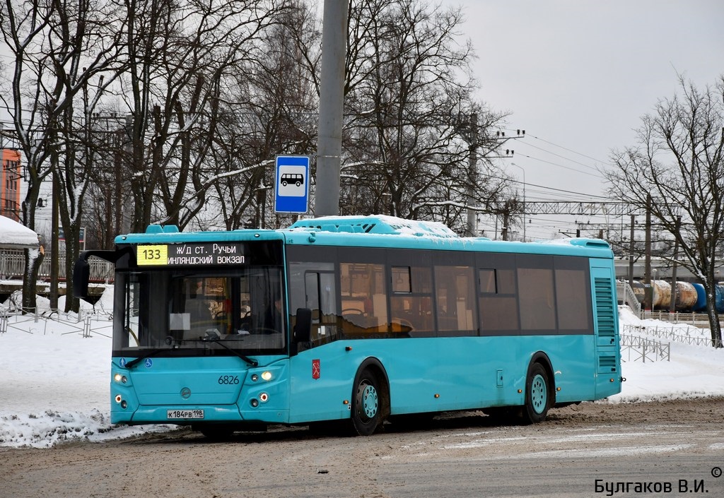 Санкт-Петербург, ЛиАЗ-5292.65 № 6826