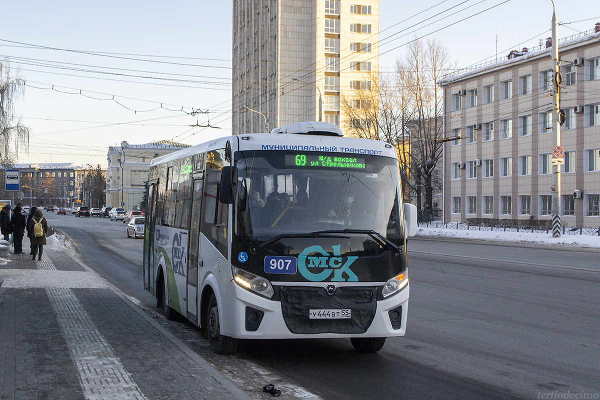 Omsk region, PAZ-320435-04 "Vector Next" Nr. 907