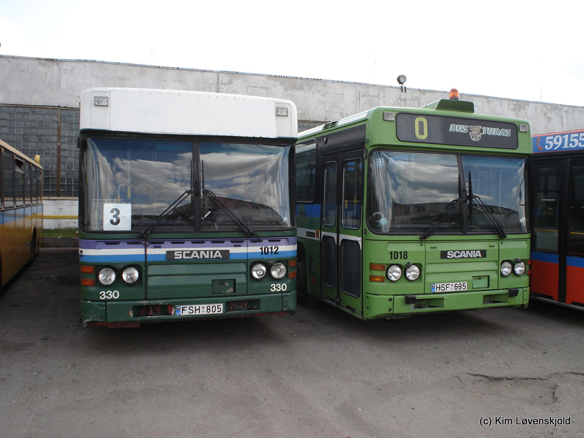 Литва, Scania CN113CLB № 1012
