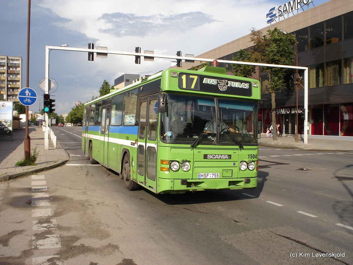 Литва, Scania CN113CLB № 1504