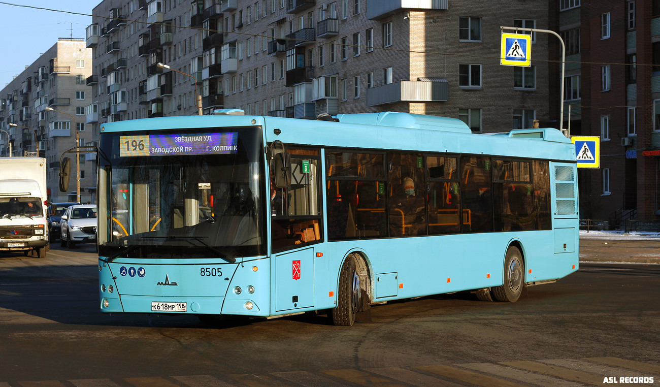 Санкт-Петербург, МАЗ-203.016 № 8505