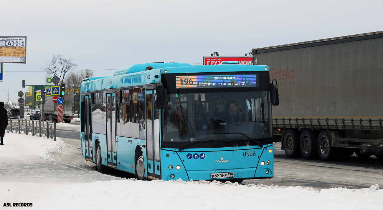 Санкт-Петербург, МАЗ-203.016 № 8506