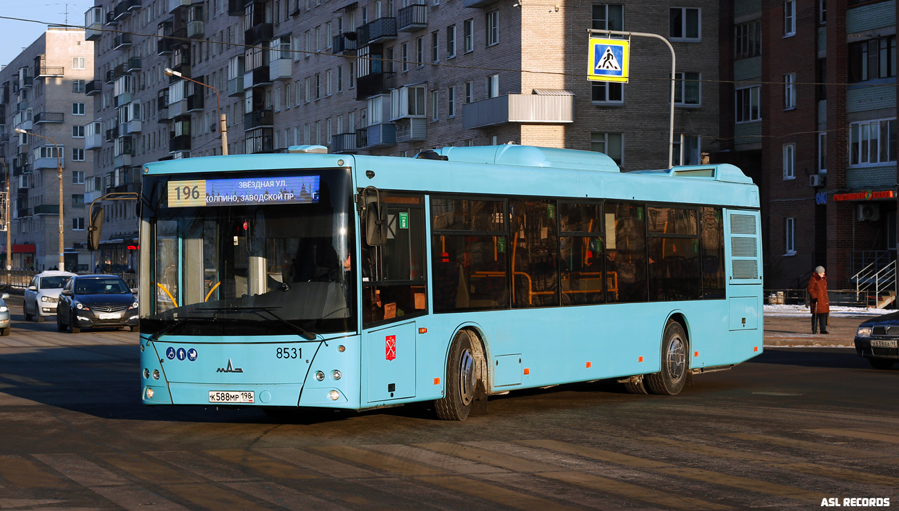 Санкт-Петербург, МАЗ-203.016 № 8531