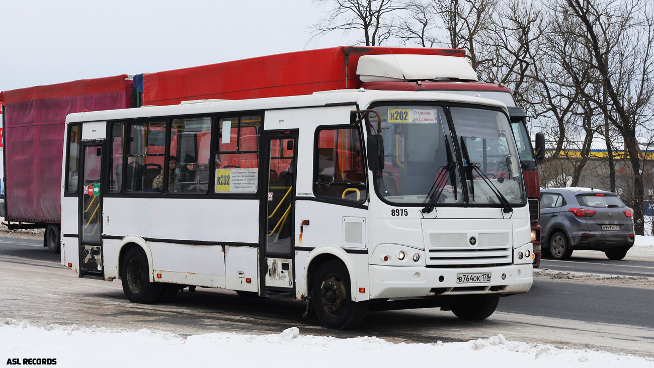 Санкт-Петербург, ПАЗ-320412-05 № 8975