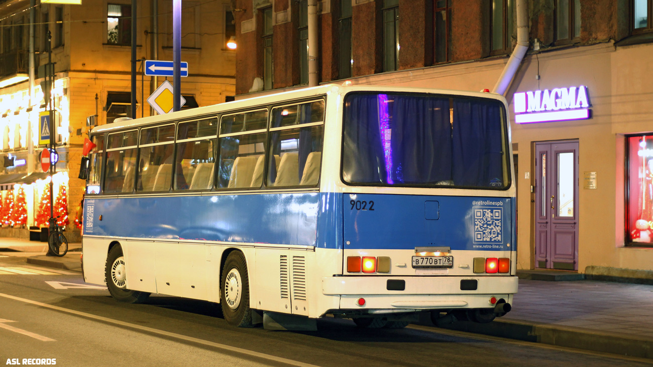 Санкт-Петербург, Ikarus 256.74 № 9022