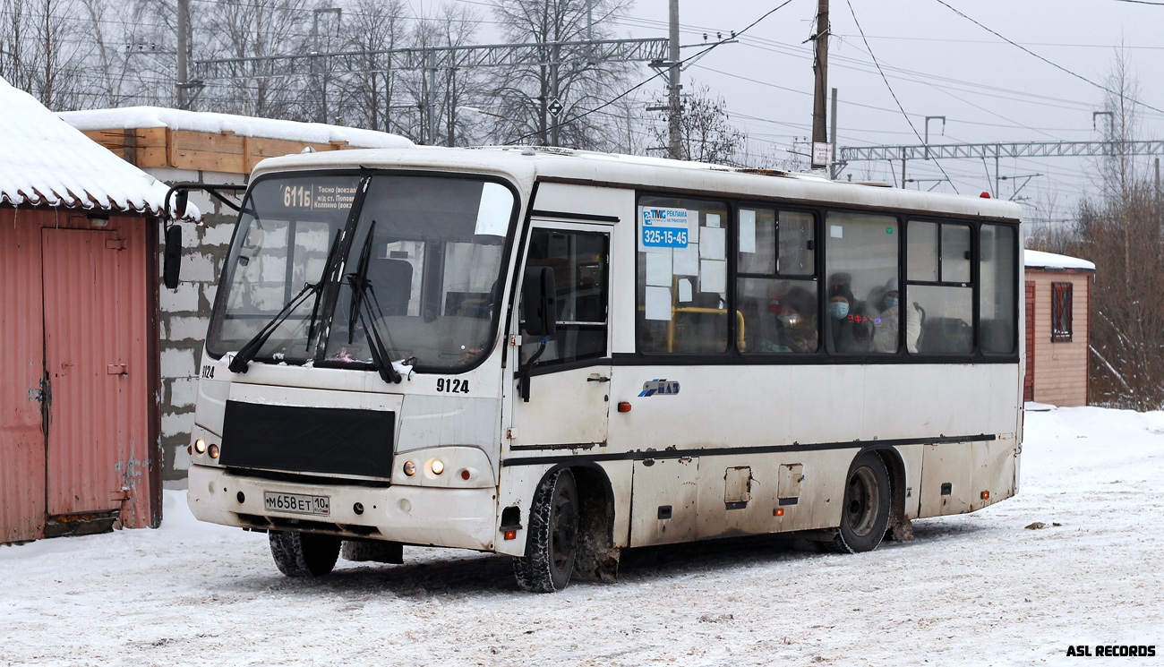 Ленинградская область, ПАЗ-320402-05 № 9124