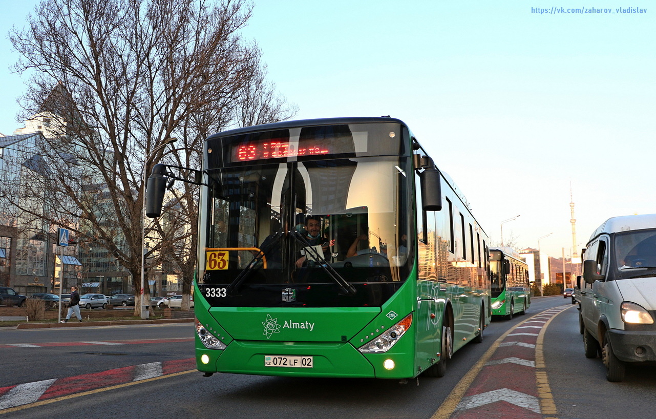 Алматы, Zhong Tong LCK6125HGAN № 3333