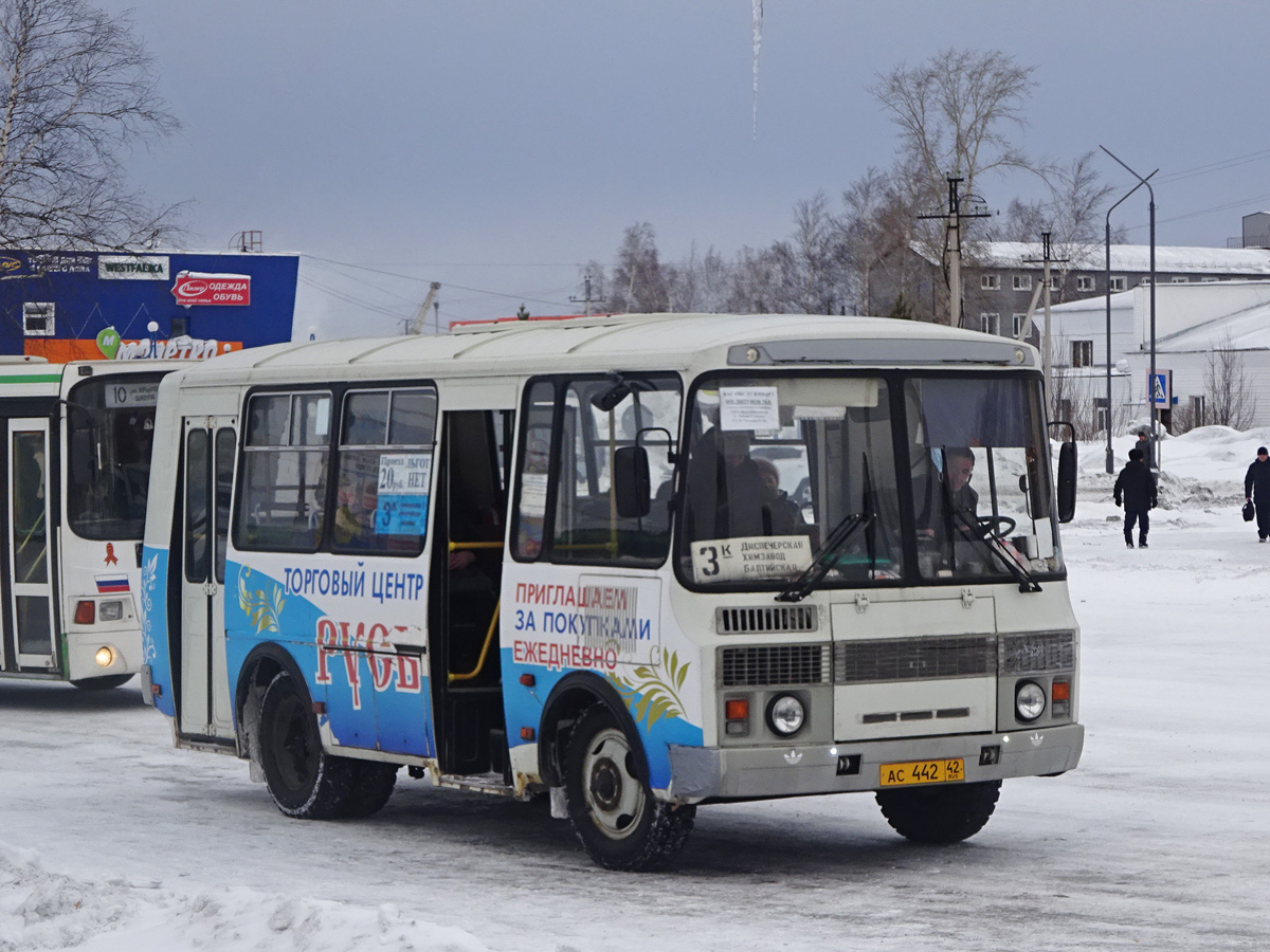 Кемеровская область - Кузбасс, ПАЗ-32054 № АС 442 42