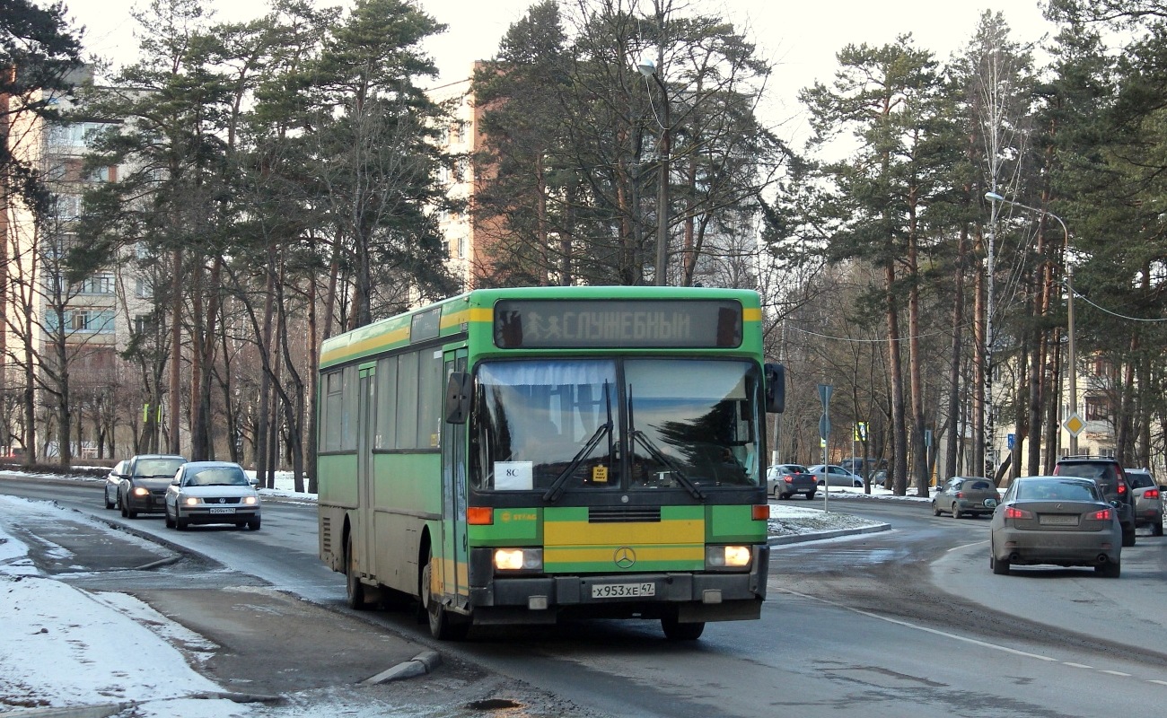 Leningrad Gebiet, Mercedes-Benz O405 Nr. Х 953 ХЕ 47