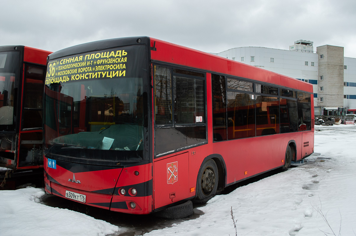 Санкт-Петербург, МАЗ-206.067 № В 309 КТ 178