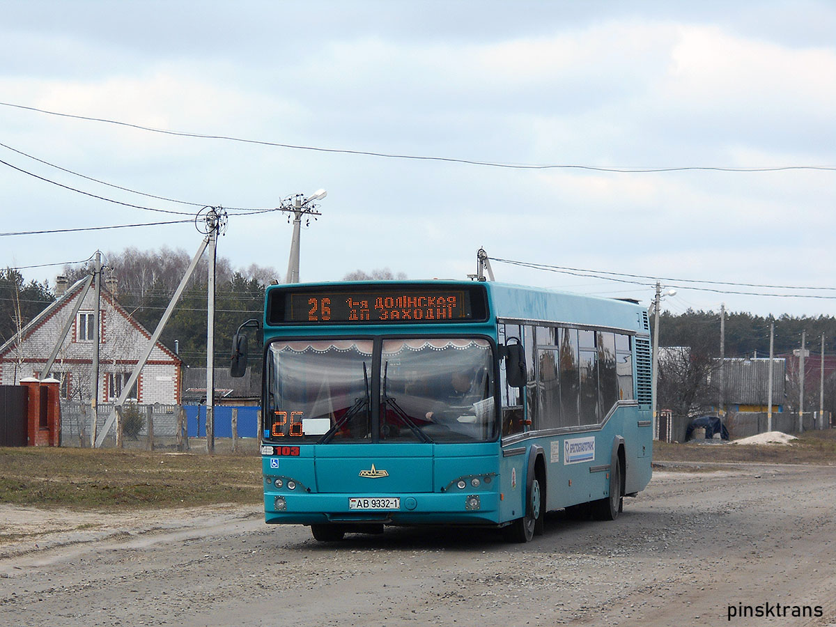 Брестская область, МАЗ-103.465 № 44458