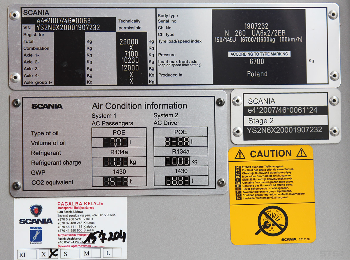 Литва, Scania Citywide LFA № V8012