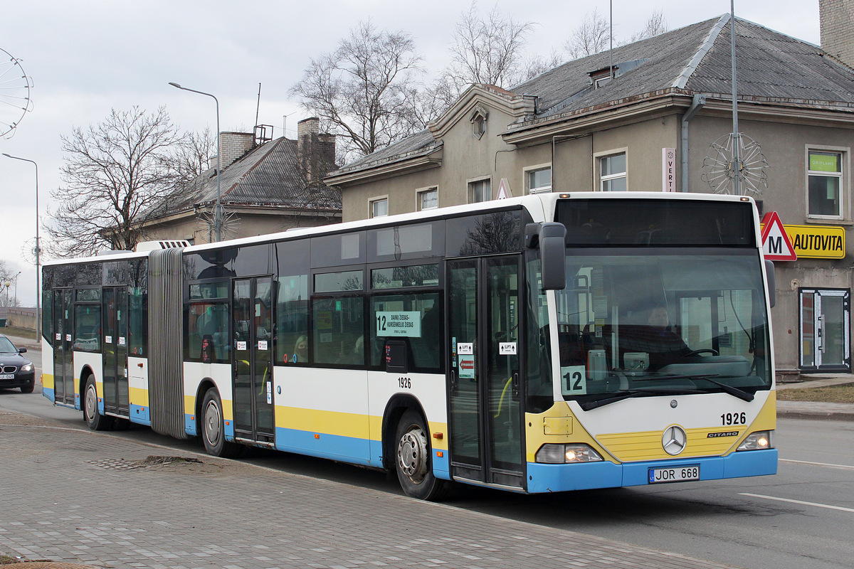 Litvánia, Mercedes-Benz O530G Citaro G sz.: 1926