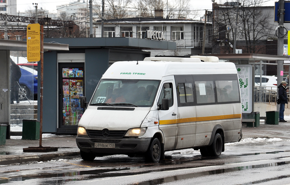 Московская область, Луидор-2232DP (MB Sprinter Classic) № О 898 ОК 750