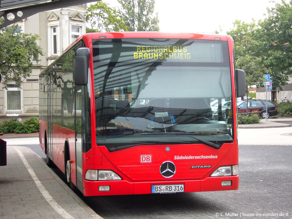 Нижняя Саксония, Mercedes-Benz O530Ü Citaro Ü № 316