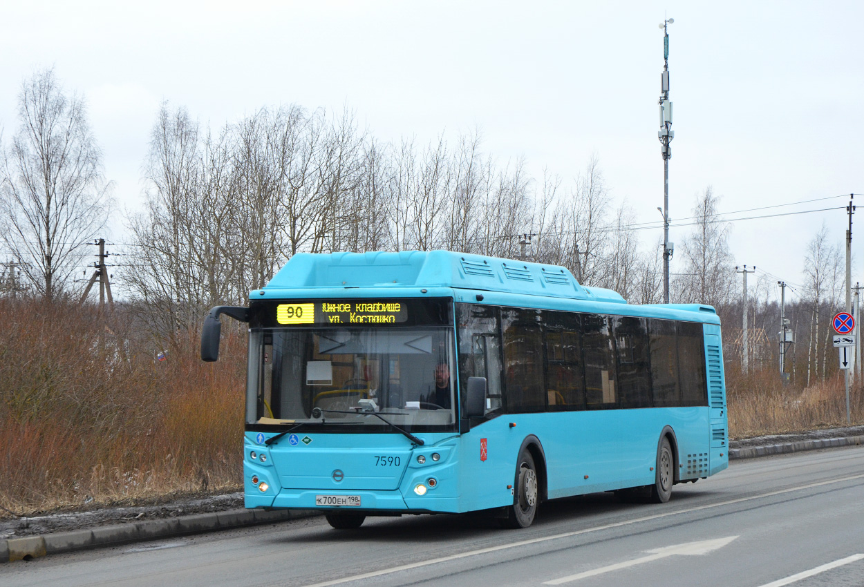 Санкт-Петербург, ЛиАЗ-5292.67 (CNG) № 7590