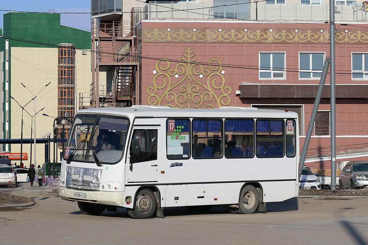 Саха (Якутия), ПАЗ-320302-08 № В 038 КС 14