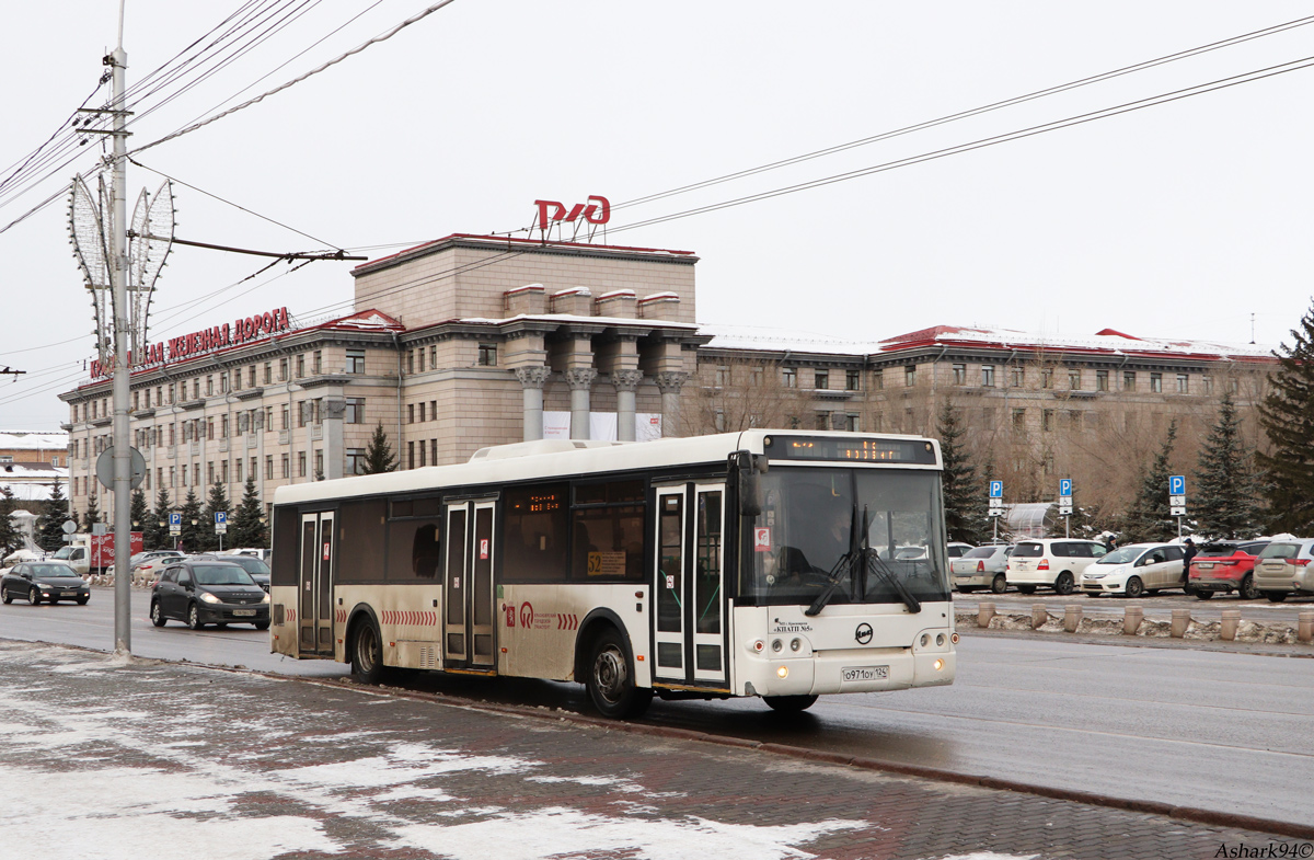 Krasnojarsko kraštas, LiAZ-5292.21 Nr. О 971 ОУ 124