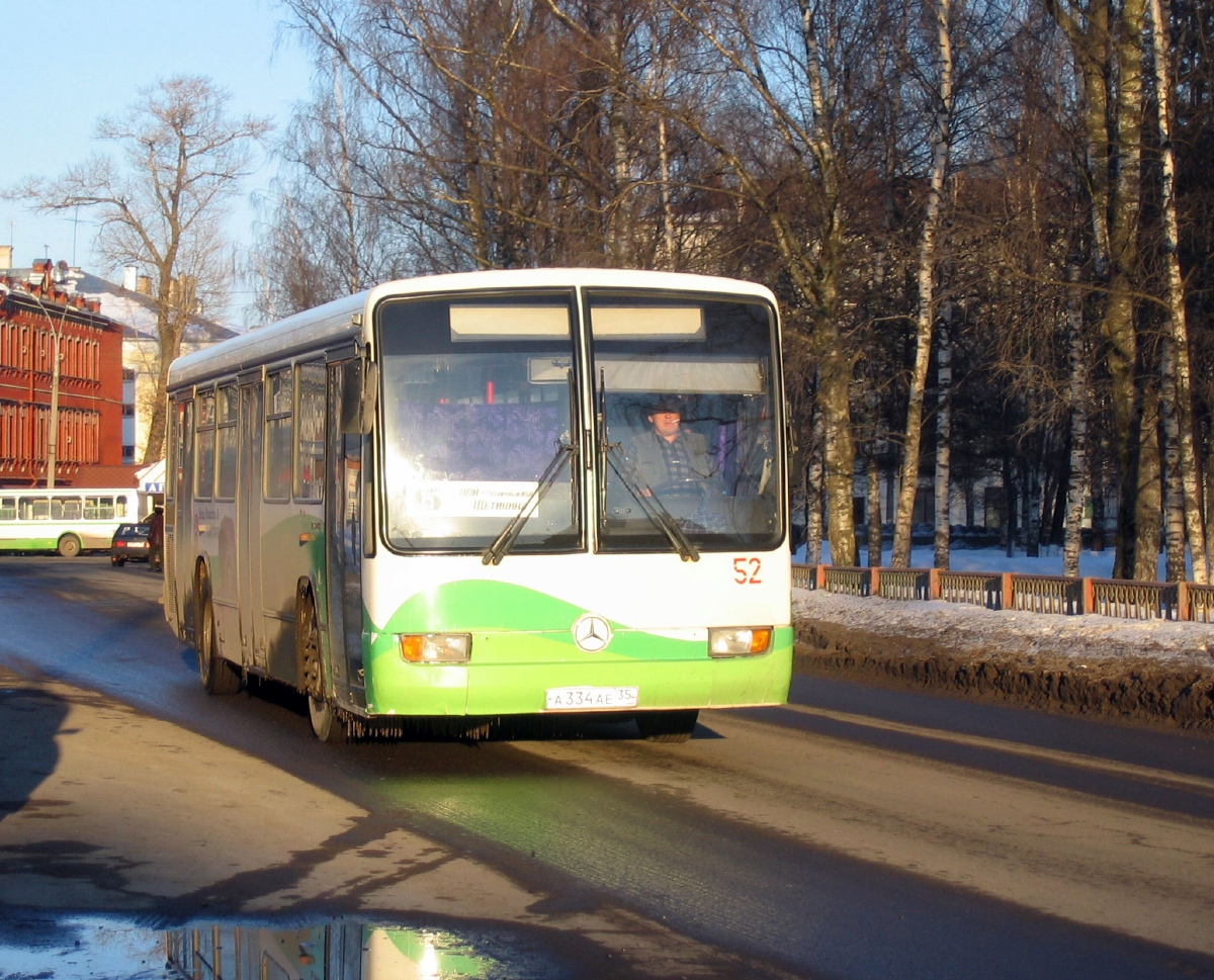 Вологодская область, Mercedes-Benz O345 № 52