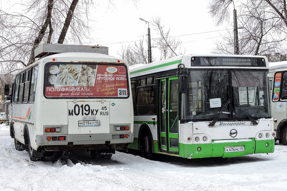 Курганская область, ПАЗ-32054 № М 019 КУ 45