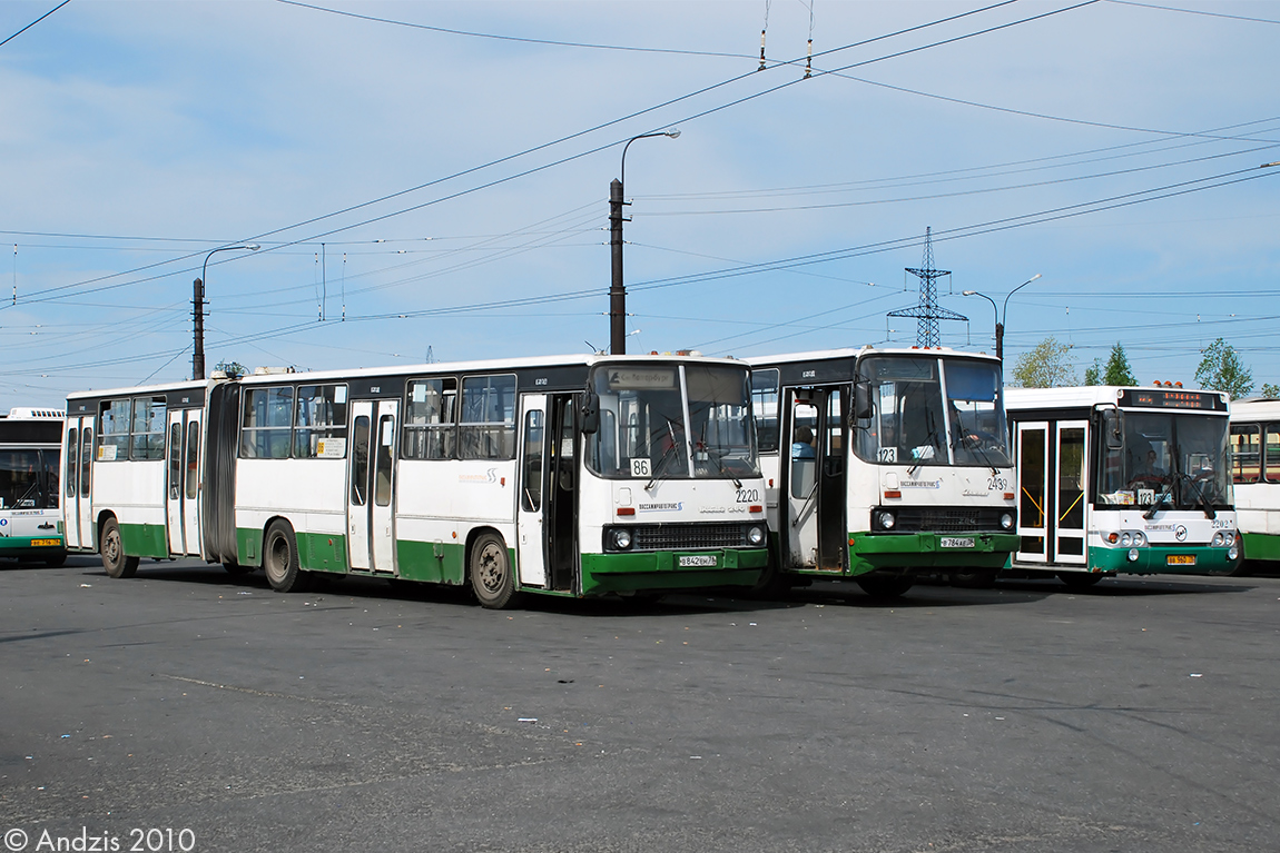 Санкт-Петербург, Ikarus 280.33O № 2220