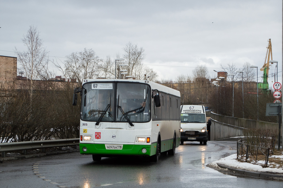 Санкт-Петербург, ЛиАЗ-5293.60 № 3675