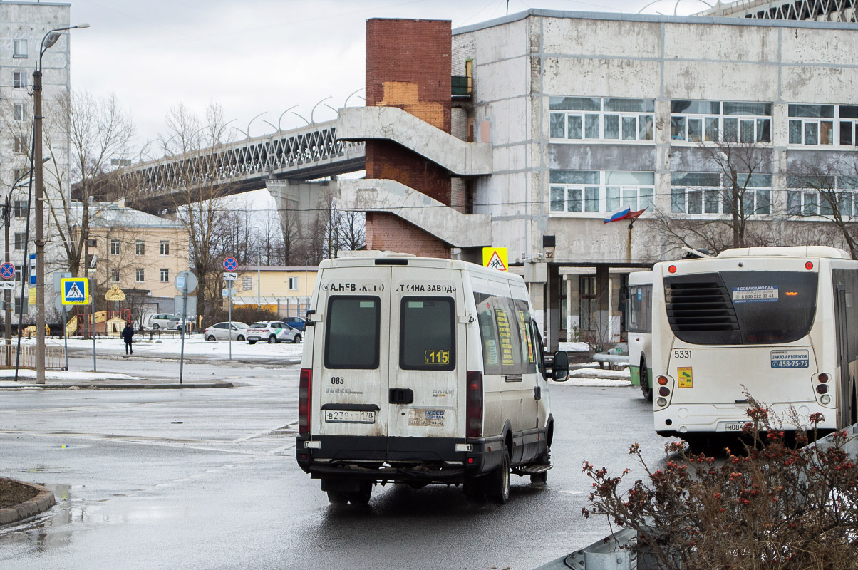 Санкт-Петербург, Нижегородец-2227UT (IVECO Daily) № 602