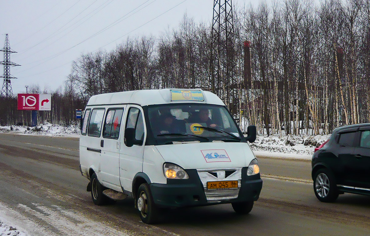 Khanty-Mansi AO, GAZ-322132 (XTH, X96) № АМ 045 86