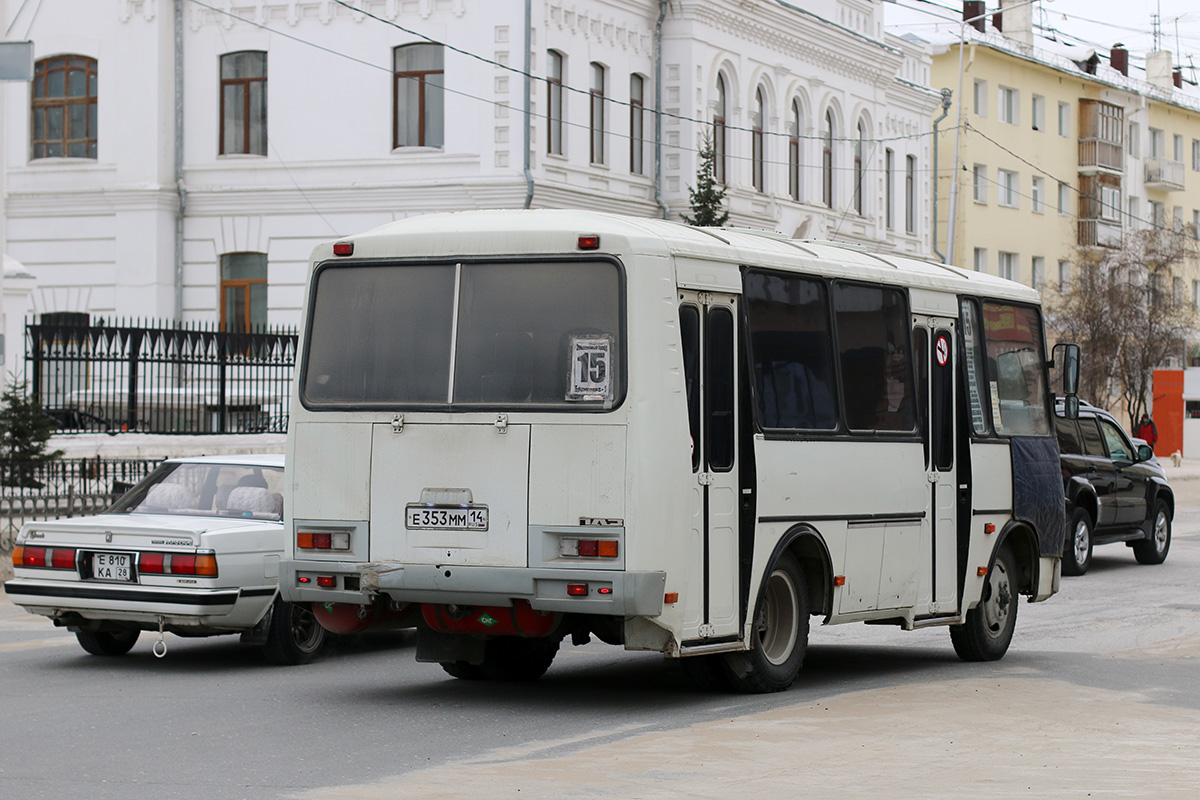 Саха (Якутия), ПАЗ-32054-60 № Е 353 ММ 14