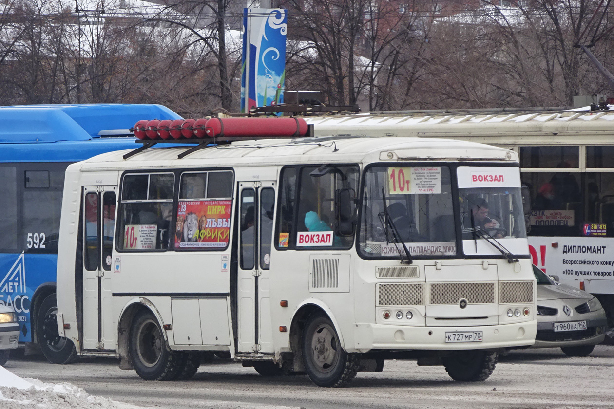 Кемеровская область - Кузбасс, ПАЗ-32054 № 100