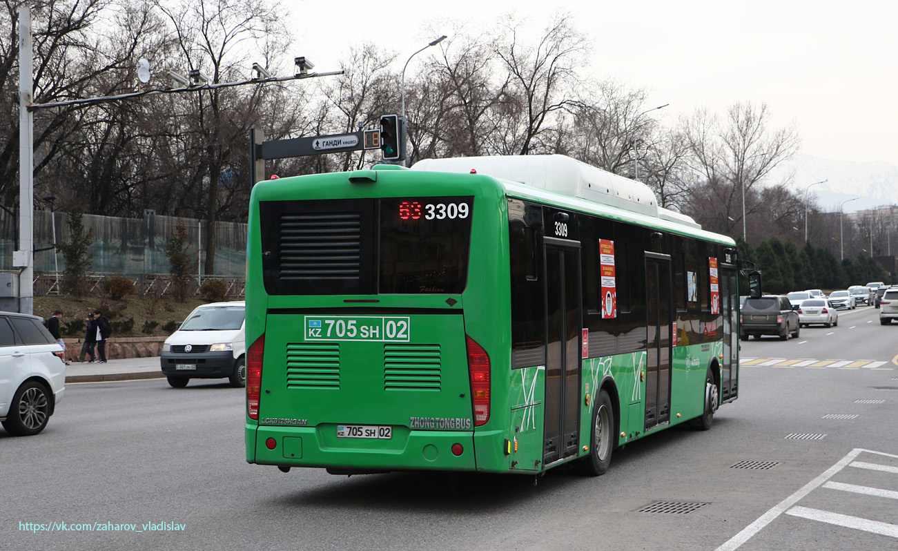 Алматы, Zhong Tong LCK6125HGAN № 3309