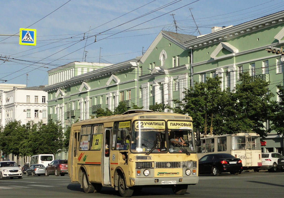 Cseljabinszki terület, PAZ-32054 sz.: М 850 РК 174