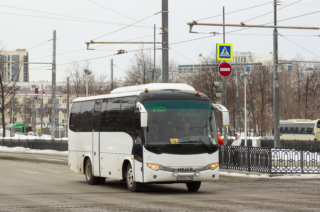 Свердловская область, Higer KLQ6885Q № К 569 КО 196