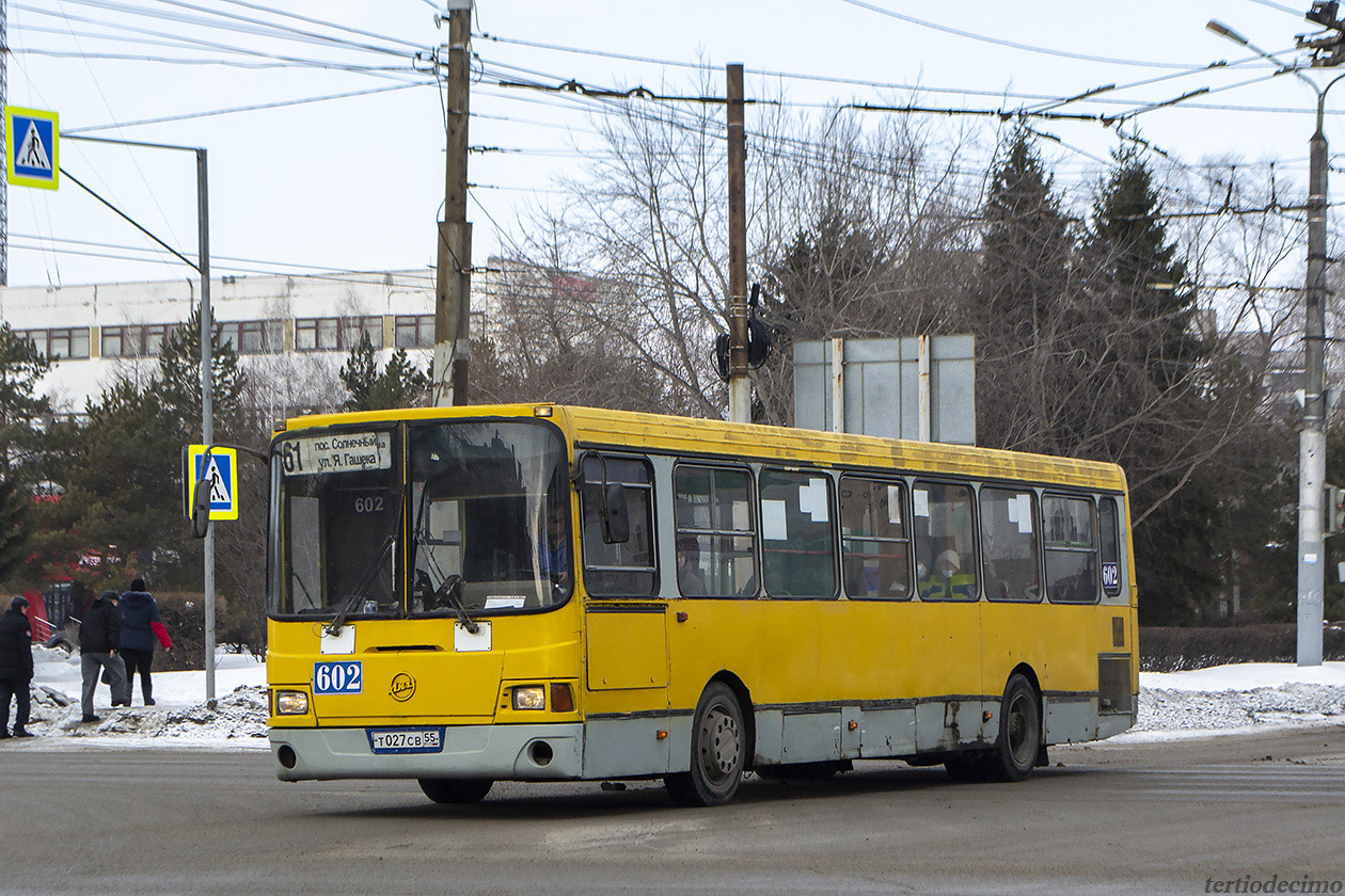 Омская область, ЛиАЗ-5256.45 № 602