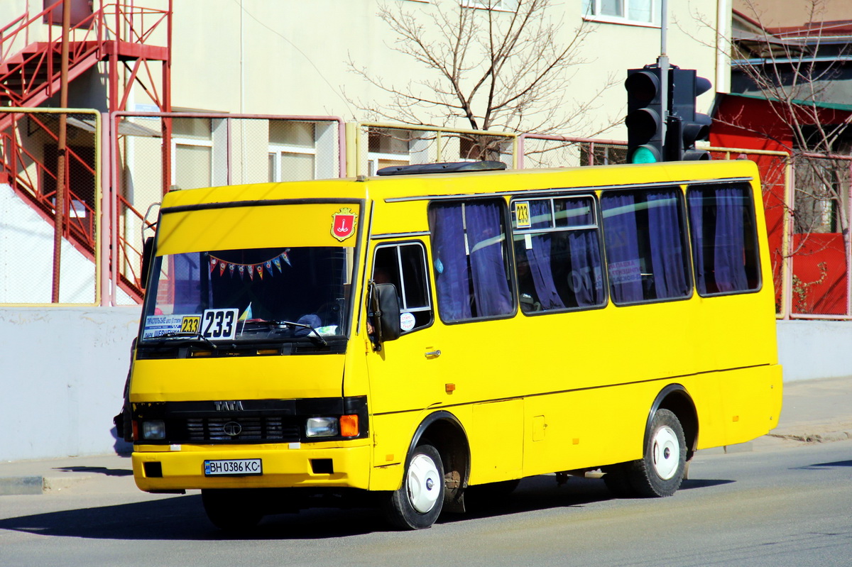 Одесская область, БАЗ-А079.04 "Эталон" № BH 0386 KC