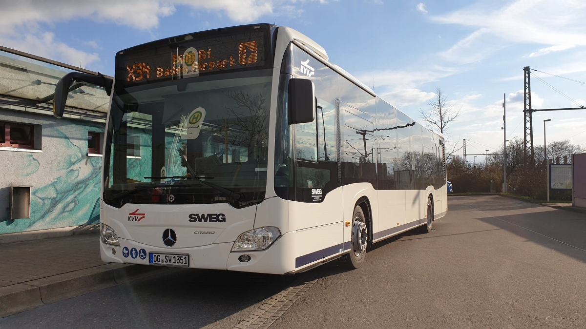 Баден-Вюртемберг, Mercedes-Benz Citaro C2 № 351