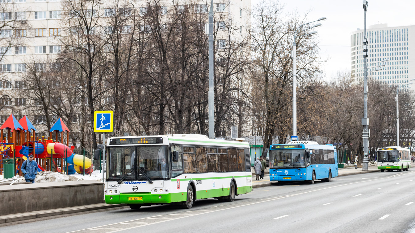 Москва, ЛиАЗ-5292.21 № 040931