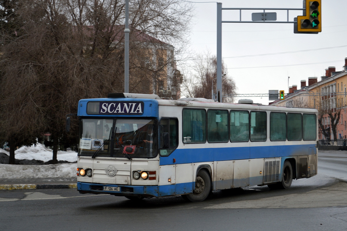 Восточно-Казахстанская область, Scania CN113CLB № F 136 AE