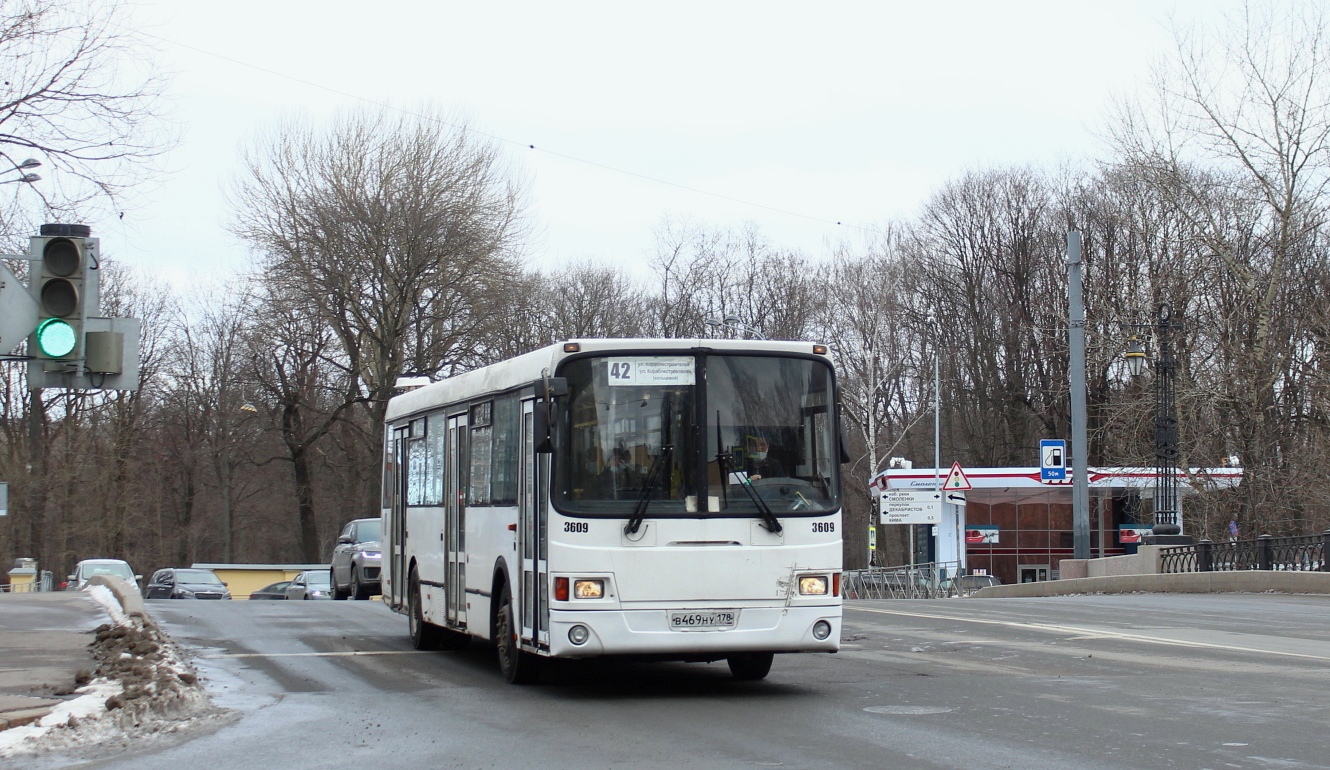 Санкт-Петербург, ЛиАЗ-5293.53 № 3609