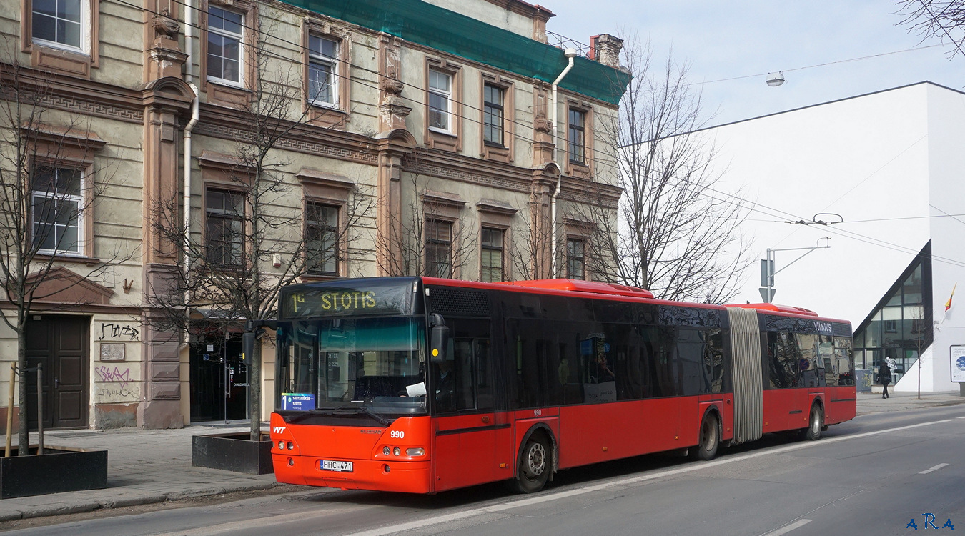 Литва, Neoplan N4421/3 Centroliner № 990