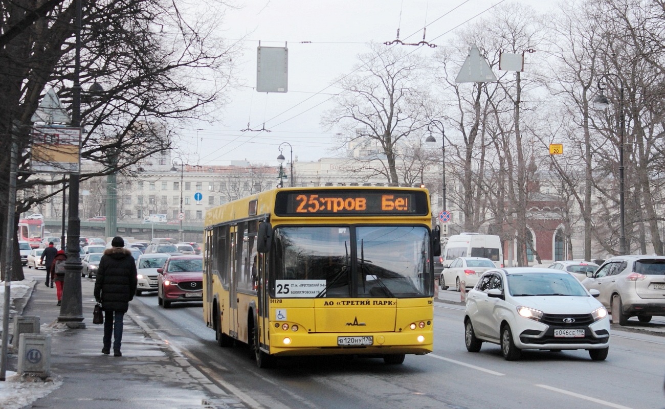 Санкт-Петербург, МАЗ-103.468 № В 120 НУ 178