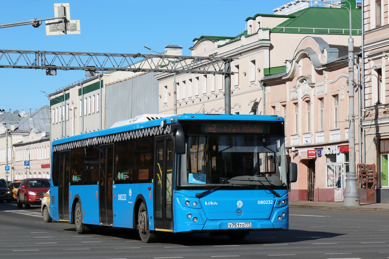 Moskau, LiAZ-5292.65 Nr. 080232