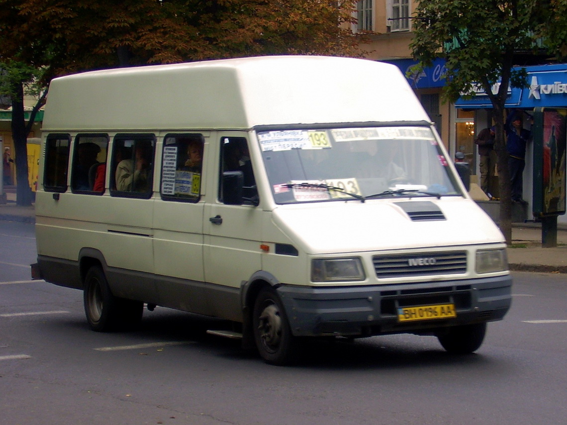 Одесская область, IVECO TurboDaily 35-10 № BH 0196 AA