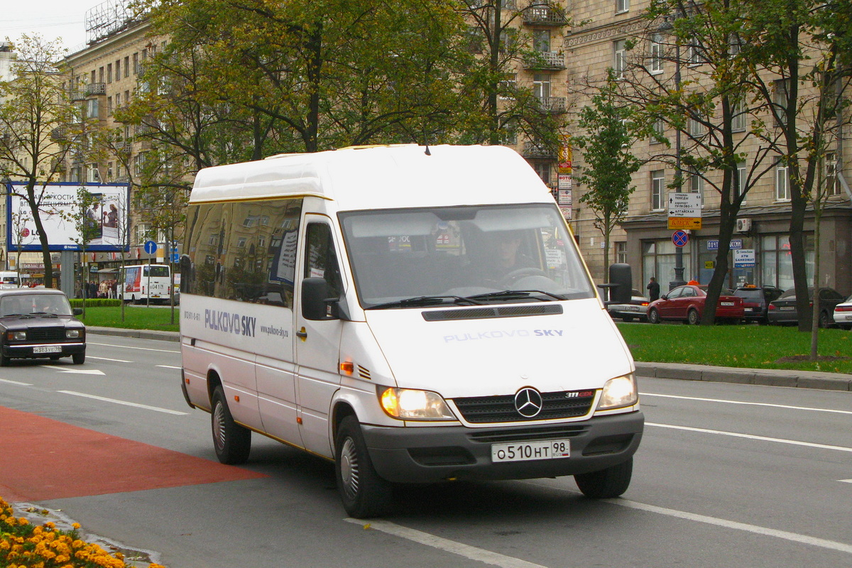 Санкт-Петербург, Mercedes-Benz Sprinter W903 311CDI № О 510 НТ 98